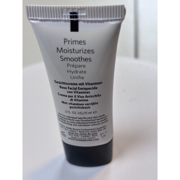 Bobbi Brown Vitamin Enriched Face Base Primer Moisturizer MINI .5oz 15ml NWOB - Picture 2 of 3